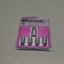 McGard 24157 Chrome Wheel Lock Set, Cone Seat, M12x1.5 Thread, 13/16 Key Hex