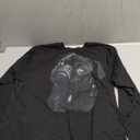 Pug Shirt for Dog Mom Dad Funny Cute Black Pug Long Sleeve T-Shirt L