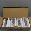 VOLISUN Solar Post Cap Lights Outdoor 12Pack, White Fence Cap Lights Solar Powered Fits 4x4 6x6 Wooden/4x4 5x5 Vinyl Post, Firefly filaments Lighting for Garden/Patio/Porch,with Warm White