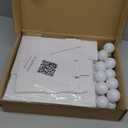 4FT Marquee Light Up Letters W, Party Decoration Large Marquee Light Up Letters with Weighted Water Bag, Pre-cut Foam Board Set Can Be Used for Birthdays, Weddings, Baby Anniversaries