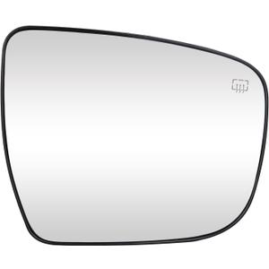 Passenger Right Side Heated Mirror Glass for Nissan Rogue 2014 2015 2016 2017 2018 2019, Murano 2014-2023, Pathfinder 2017-2019, Replace for 963654BA1A