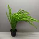 Nearly Natural 3ft UV Resistant Artificial Boston Fern Potted Plant Real Touch Leaves Indoor Outdoor