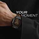 Leather bands Compatible With Apple Watch Ultra Band 49mm 46mm 45mm 44mm 42mm, Superior Genuine Leather Rugged Metal Connector Durable Strap for Men iWatch Ultra3 2 1,Series 11 10 9 8 7 6 5 4 3 SE3 SE