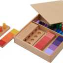 Adena Montessori Color Resemblance Sorting Task Color Tablets Sensorial Educational Tools Early Learning Toys