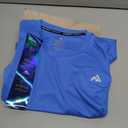 Instant Cooling T-Shirt, Moisture Wicking Quick Dry Athletic Tee, Lightweight Breathable Summer Shirt Hot Weather L