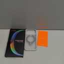 TORRAS Ostand Q3 Spin for iPhone 17 Pro Case with 360 Magnetic Stand, Fit for MagSafe, Builtin Kickstand, 4X MilitaryGrade Shockproof Phone Case for iPhone 17 Pro Translucent Silver, Camera Control