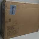 Lavish Home Slim Rolling Storage Cart - 4 Tier Utility Cart with Handle and Wheels for Bathroom, Kitchen and Laundry Room - Storage Shelves (Black)