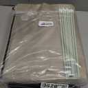 185L Laundry Hamper 3 Section with Lid, Beige Clothes Hamper with 3 Removable Laundry Bags, Large Laundry Basket for Bedroom, Laundry Room, Dorm