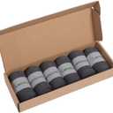 6 Pairs Thin Ankle Socks for Men Women Cotton Low Cut Short Athletic Running Socks