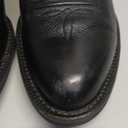 Ariat Heritage Round Toe Western Boots - Mens Round Toe Cowboy Boot (9 Wide, Black Deertan)
