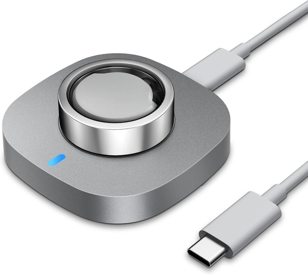 Charger Compatible with Aura-Ring Gen 3-Size 11,Fast Safe Charging Dock with USB-C Cable for Smart Ring