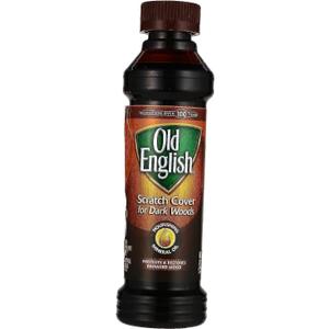 Old English 75144 Scratch Cover For Dark Woods, 8oz Bottle, Wood Polish
