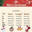 Merry Christmas Tshirts Women Funny Cute Snowflake Letter Print Graphic Print Tee Best Xmas Gifts Holiday Tops (Red, M)