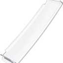 WR71X10761 Fridge Shelf Trim (Clear), Compatible with GE Refrigerator Freezer Door Bin/Door Shelf Replacement Shelves Trim Part WR71X10289 Insert Module for various General Electric fridge Accessories