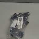 Self-Locking Gate Latch Heavy Duty Post Mount Automatic Gravity Lever Wood/PVC Fence Gate Lock with Fasteners Hardware,for Secure Pool |Yard | Garden, Steel,Black