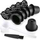 Nespresso Capsules Refillable - Reusable Coffee Pods For Nespresso Cups - OriginalLine Compatible - Pack of 6