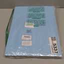 4 Pack 24 X 16 Trifold Poster Board Tri Fold Poster Boards Foldable Corrugated Presentation Display Scalloped Borders for Science Fair Events, School Projects, Exhibitions (Macaron)