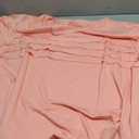 Eytino Womens Plus Size Tops Long Sleeve Blouse Crewneck Pleated Knit Casual Loose Fit Shirts 5XL