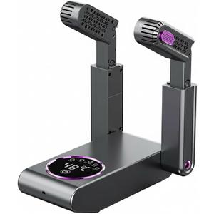 Home Adjustable Electric Shoe Dryer with Smart Touch Control, Telescopic Shoe Drying Machine with Extendable Design for Shoes, Boots & Gloves