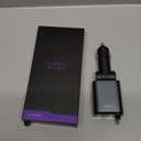 LISEN for Car Charger USB C Fast Charge fit iPhone 17 Pro Max Air, [Ultra-Mini, 60% Less Space] 57W Type C Retractable Car Phone Charger Adapter for iPhone 16e 16 15 Samsung S25 S24 Pixel Android (Grey)