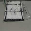 PAULONE 35 Pocket Over the Door Shoe Organizer,Reusable Breathable Large Mesh Bag Men's & Women's Sneaker Organizer,Shoe Organizer for Kids,Hanging Shoe Storage Hanging Bag (White, 35-Slot)