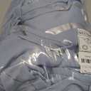 NICETOWN Vintage Blue Patterned Stripe Curtains for Bedroom and Patio, W52 x L84 inch, Wave Line Foil Print Design Morden Home Decor Room Darkening Drapes Room Divider, 2 Panels