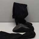 DREAM PAIRS Women's Laurence Over The Knee Thigh High Chunky Heel Boots Long Stretch Sexy Fall Boots, Size 6.5