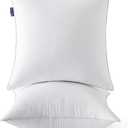 MIULEE 18 x 18 Pillow Inserts (Set of 2) -Decorative Throw Pillows for Couch Sofa with 100% Cotton Covers