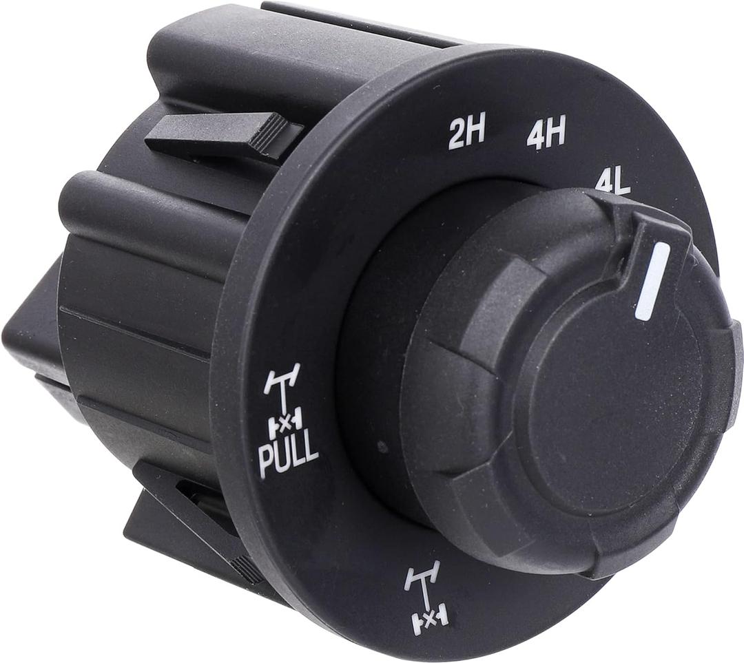 LCWRGS 4x4 4WD E-Locker Override Switch Knob Compatible with Ford F-150 2009 2010 2011 2012 2013 2014, AL3Z-14B166-BA, 4WD Differential Lock Switch Knob