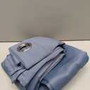 ChrisDowa Grommet Blackout Curtains for Bedroom and Living Room - 2 Panels Set Thermal Insulated Room Darkening Curtains (Stone Blue, 52W x 45L)