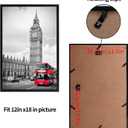Giftgarden 12x18 Picture Frame Black, 12 by 18 Thin Poster Photo Frame for Gallery Wall Display, Single