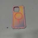 Bonoma for iPhone 15 Pro Max Case, Iridescent Back, Magnetic Support for MagSafe Shockproof Cover, Crystal and Corner High-Duty Protection for Girls Women -Pink