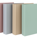 4 Sets 1 Inch Heavy Duty 3 Ring Binder