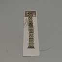 TOYOUTHS Designer Vintage Dressy Bracelet for Apple Watch Band Women, Stainless Steel Elegant Luxury Metal Strap for iWatch, Size: 38/40/41/42mm(Series 11/10) (Silver Gold-Brushed&Shiny)