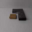 Amada HOMEFURNISHING Corner Floating Shelves, Set of 4 Corner Wall Shelves, Shelves for Wall Decor, Corner Wood Shelves for Home Decor, Office, Bedroom, Bathroom, Laundry Room, Kitchen, Brown