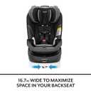 Evenflo Gold Revolve360 Slim 2-in-1 Rotational Car Seat with SensorSafe (Obsidian Black)
