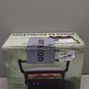 Chefman Electric Panini Press Grill, Compact 2-Slice Sandwich Maker, Non-Stick Coated Plates, Opens 180 Degrees, Dishwasher Safe, Removable Drip Tray, Stainless Steel/Black