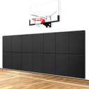 Gym Wall Padding - 2" Thick Foam mats Anti Collision wall Padding for Kids Playroom, Home Gyms, Basement & Sports Facilities, Martial Arts Trainin(Base Pads), 72"L x 24"W x 2"H