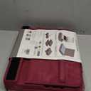 Laptop Lap Desk with Cushion, Adjustable Lap Desk Pillow with Storage, Portable Lap Table for Adults Student, Laptop Stand for Bed Office Dorm Home Room Couch, Fits Up to 14.9" PC Tablet, Purple