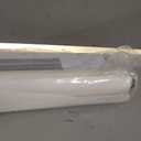 LazBlinds No Drill Zebra Blinds for Windows 22.5" W x 64" H, White