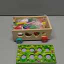 Toddlers Montessori Wooden Educational Toys for Baby Boys Girls Age 1 2 3 Year Old, Shape Sorting Toys 1st One First Birthday Girl Gifts for Kids 1-3, Wood Preschool Learning Fine Motor Skills Game