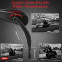 Motorcycle Rearview Mirror 360 Degree Adjustment Handlebar Mirrors M8 Fit For Road King Street Electra Glide Dyna Sportster Softail Road Glide