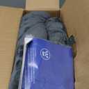 Westinghouse Electric Blanket Twin, Heated Blanket Twin Size with 10 Heating Levels and 1 to 12 Hours Heating Time Settings, Flannel to Sherpa Reversible, Machine Washable (62" x 84", Charcoal)