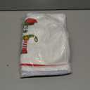 HunnmingRe Snow 4 Pcs Large Christmas Bath Towels for Bathroom 28" x 16" Christmas Bath Hand Towel Xmas Bathroom Decoration for Holiday Seasonal Xmas Winter Decor Kitchen Farmhouse (Stylish)