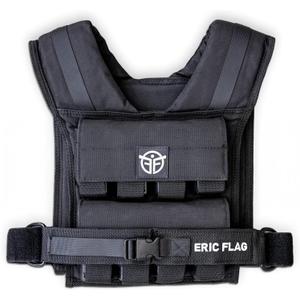 40 lb Weighted Vest for Men & Women - Adjustable 0-40 lb with 16 Iron Weight, Heavy-Duty for Calisthenics, Running and Walking - Compact 1000D Oxford - Weighted Vest with Removable Weights