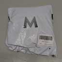 MISSMAY Women's Vintage V-Neck Floral Lace Contrast Chiffon Prom Party Dress (Black, XL)