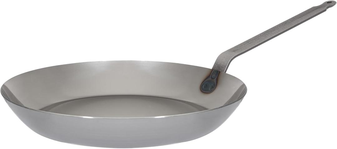 Matfer Bourgeat Black Carbon Steel Frying Pan, 14"