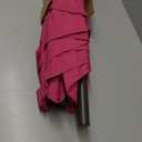 JEAREY 7.5FT Patio Umbrella Market Table Umbrella with 6 Sturdy Ribs, Push Button Tilt/ Crank Outdoor Umbrella for Garden, Deck, Backyard, Pool and Beach, Rose Pink