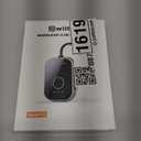 Bluetooth Transmitter Receiver for TV, 2-in-1 Bluetooth 5.3 Adapter for Airplane, Gym Equipment, Cars, for up to Two Wireless Headphones, Cell Phones. (Black)