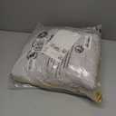 Bedorm Gray Duvet Cover Set King Ruffle Bedding Set Pleat Ruffled Shabby Chic Comforter Cover Extra Soft & Easy Care Gray Boho Duvet Cover with Zipper Closure